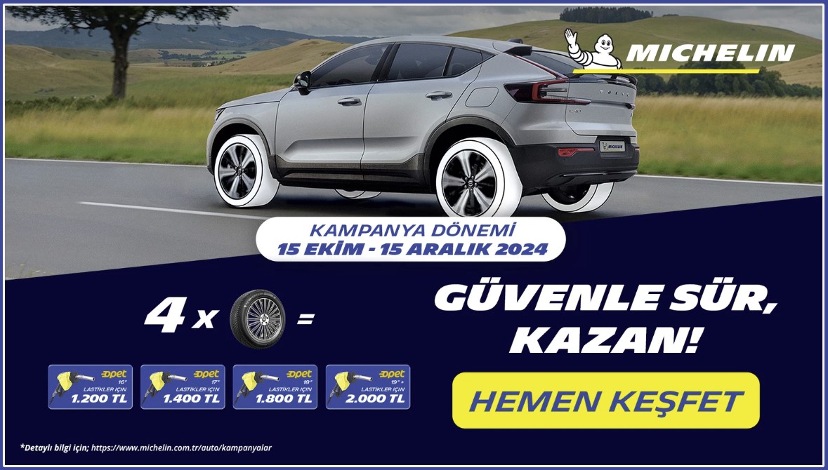 Michelin Lastikleri ile Güvenli Sürüş Yapın Yakıt Kazanın !